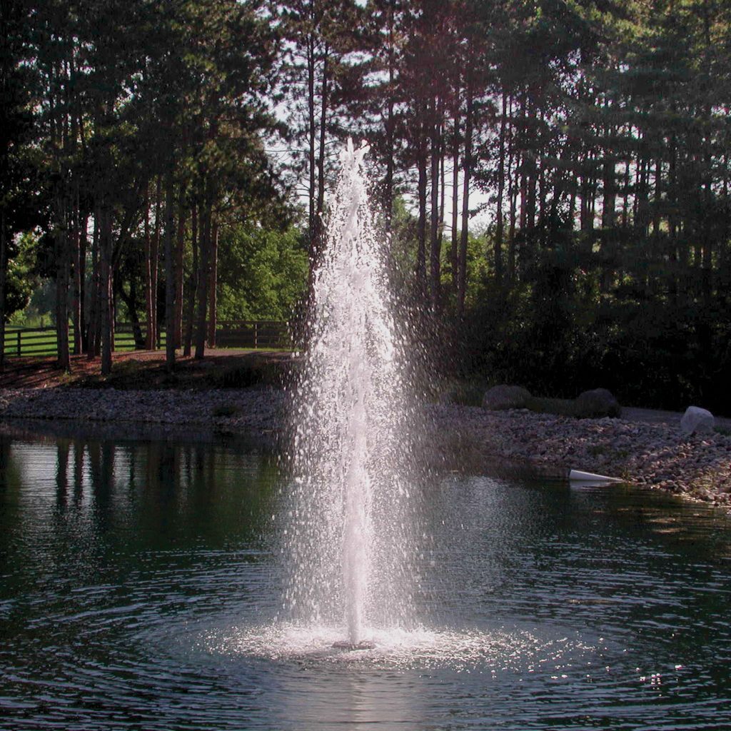Pływająca fontanna